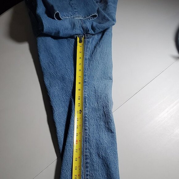 Levi's Premium Wedgie Straight Jeans size 27 - Picture 12 of 16